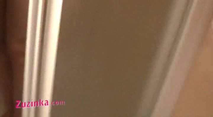 Zuzinka enjoys huge dick in bathroom