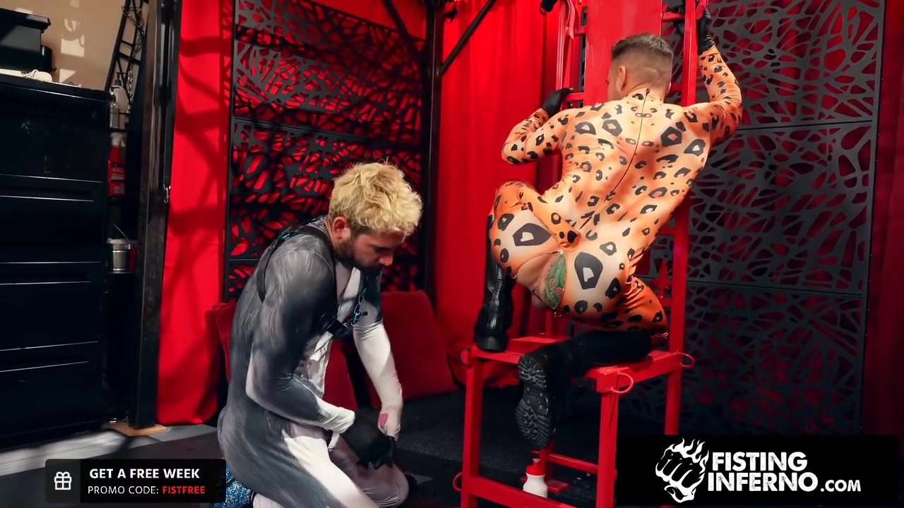 Zac Snow And Archer Croft In Delusional Villain Fist Fucked By Jock Super Hero