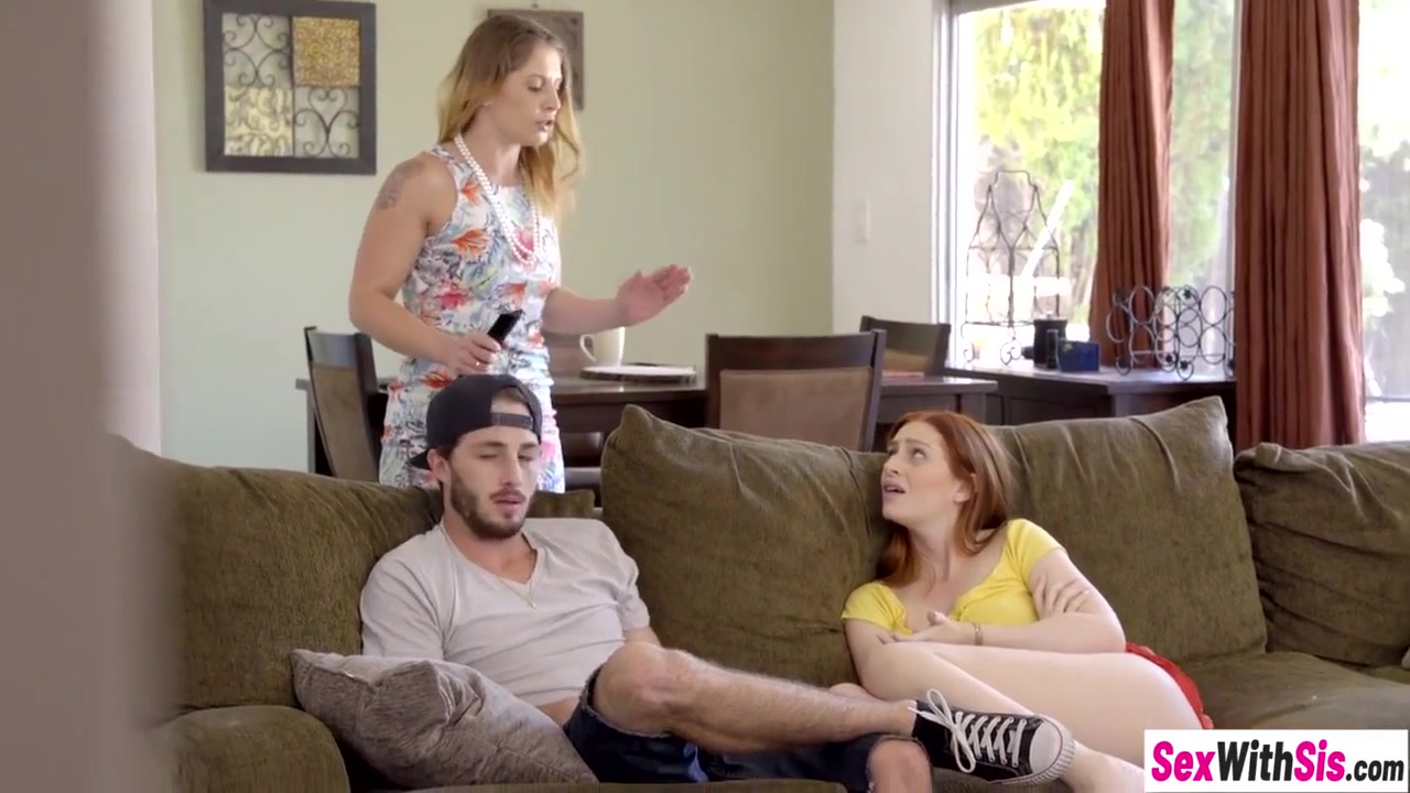 Rough Stepbro Banged His Amazing Redhead Stepsis