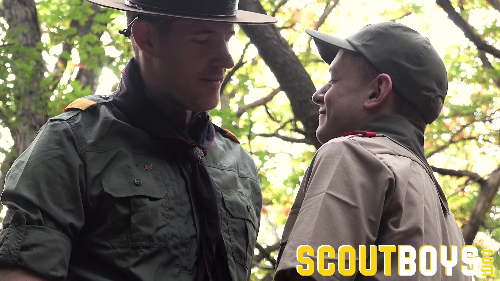 ScoutBoys Hung Scoutleader barebacks cute smooth twink Ian Levine