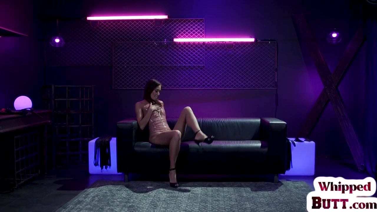 Punished petite Asian dyke seduced by BDSM whipping MILF
