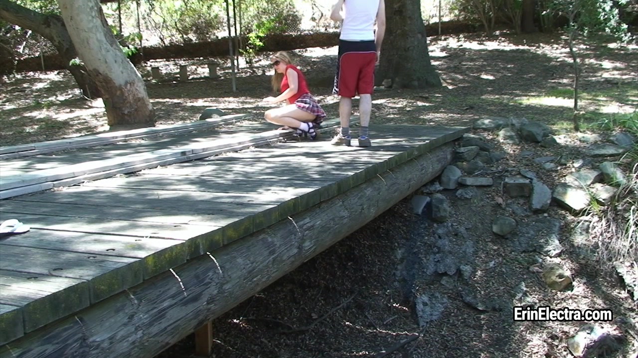 Erin Electra - Whore Blows Hiker On The Trail