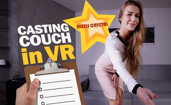 Alexis Crystal in Casting Couch VR - HoliVR