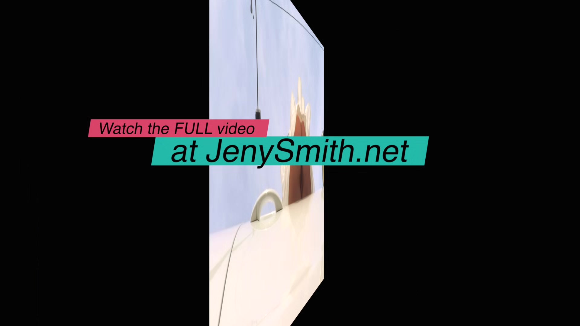 Jeny Smith gave a ride for a stranger and show it all. Got naked and tease in taxi