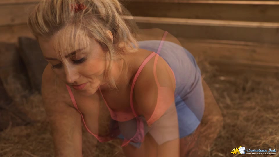 Louise in Busty Barn Perv - DownblouseJerk