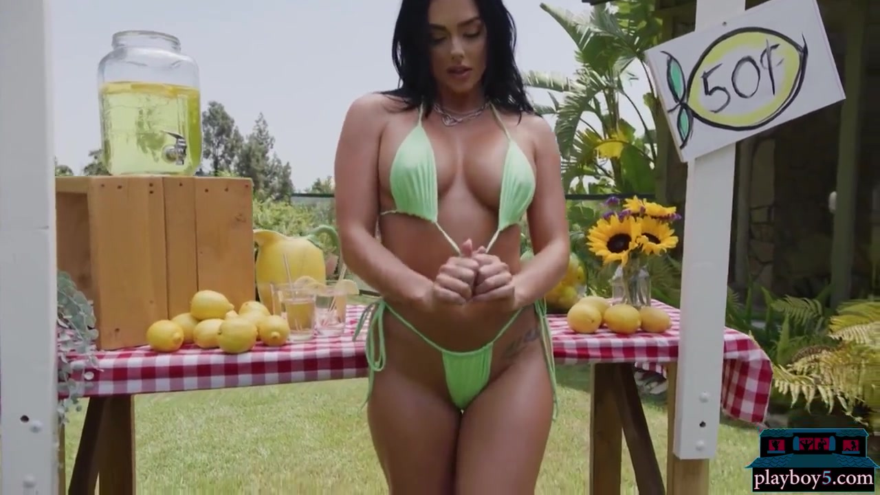 Lemonade Stand With A Big Jugs Mature
