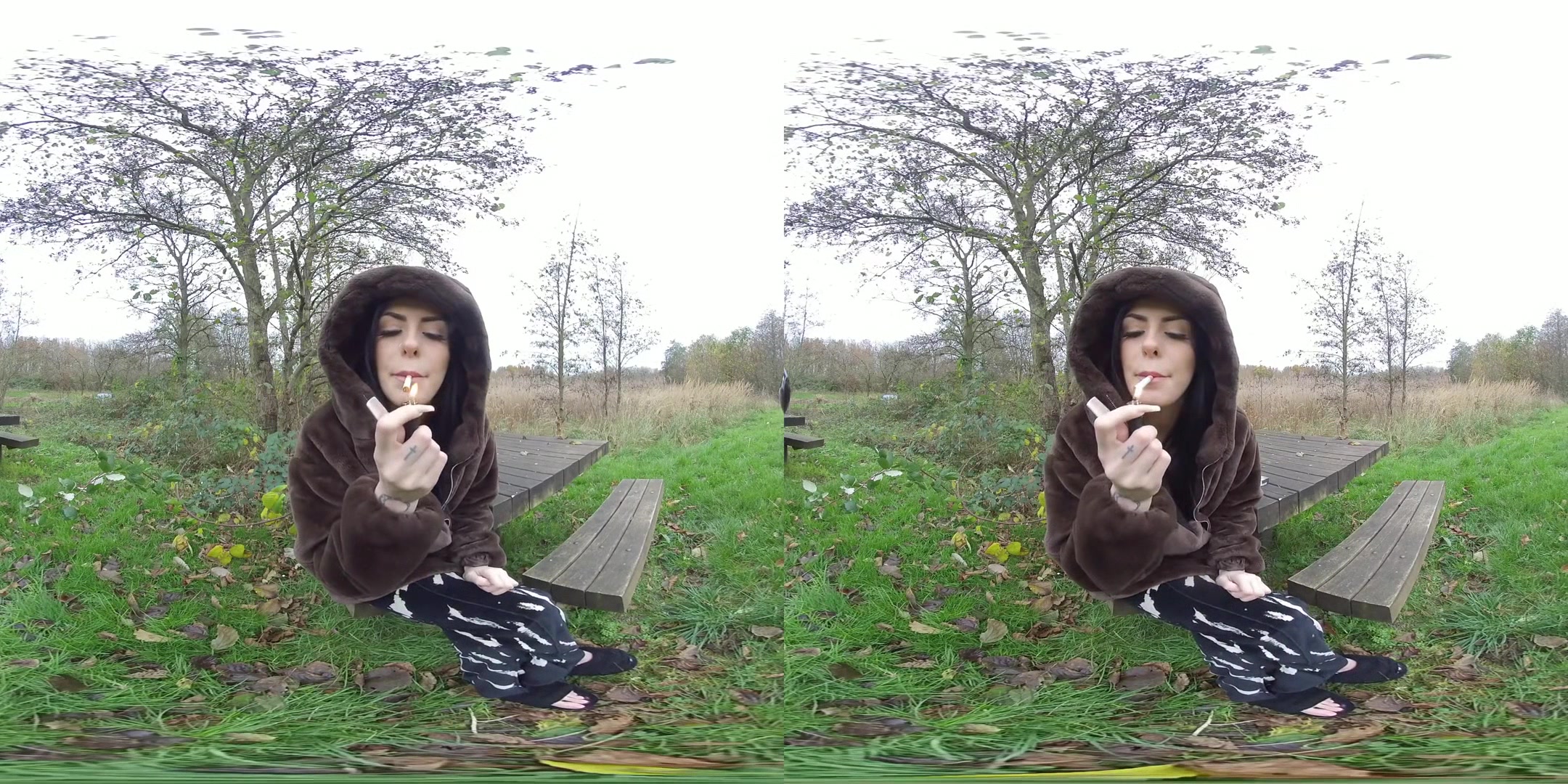 Shay London - British Summer; Alt-Girl Smoking Tease Softcore