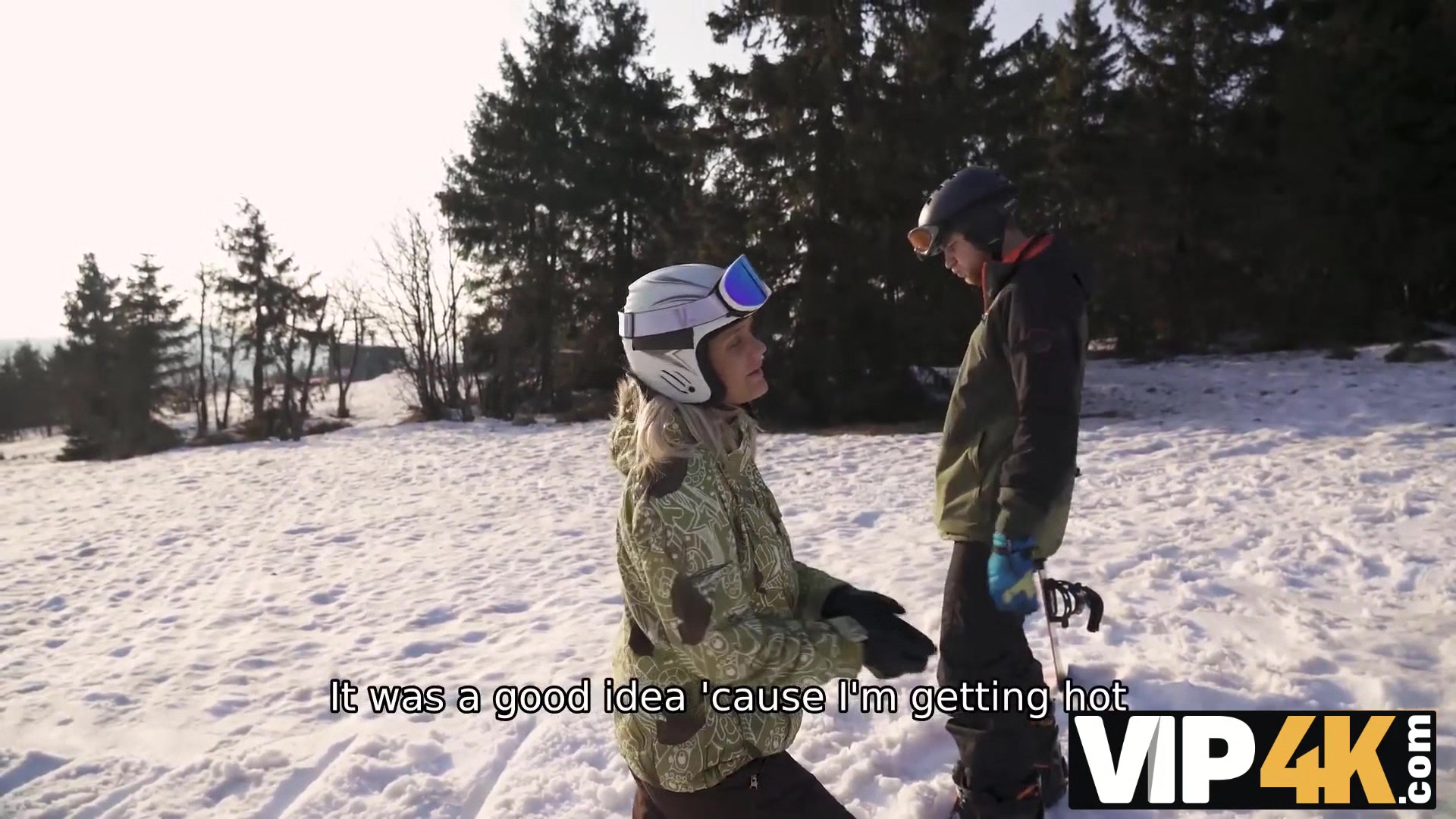VIP4K. Skier Sex with Lucette Nice