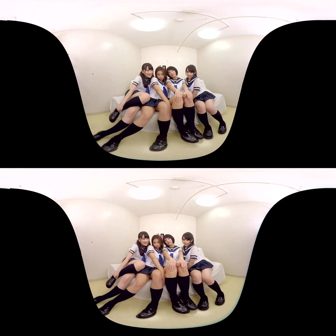 Mei Matsumoto, Miku Abeno, Aya Miyazaki, Ruka Kanae Surrounded by Four Masturbating schoolgirls 18+ - SexLikeReal