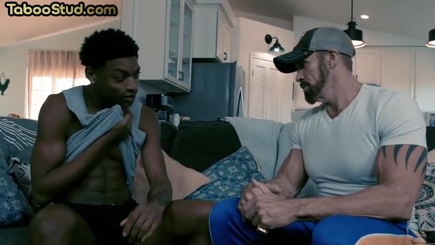 Ir Stepdaddy Dilf Barebacked By Ebony Stepson