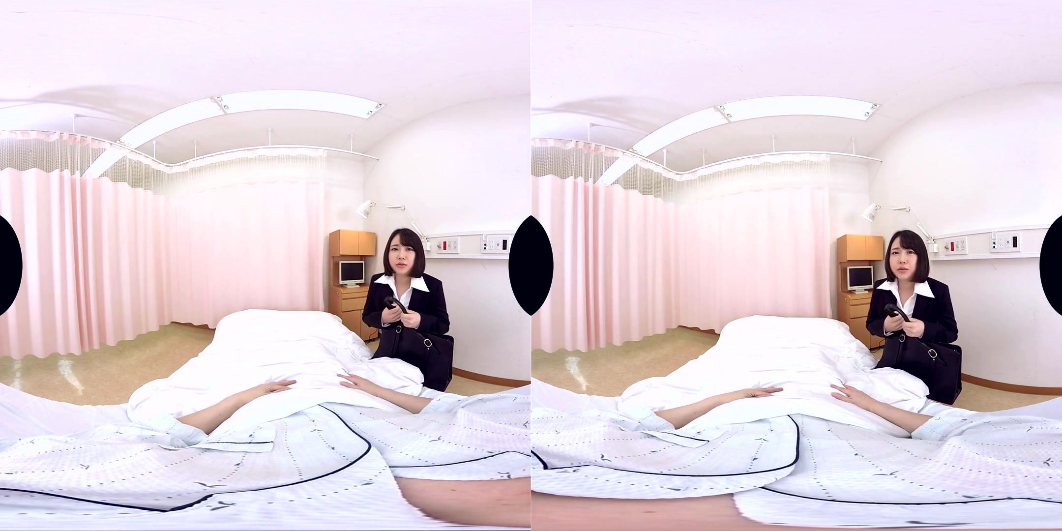 Visited by the Young OL in the Hospital 1 - Asian teen 18+ Hospital Fuck