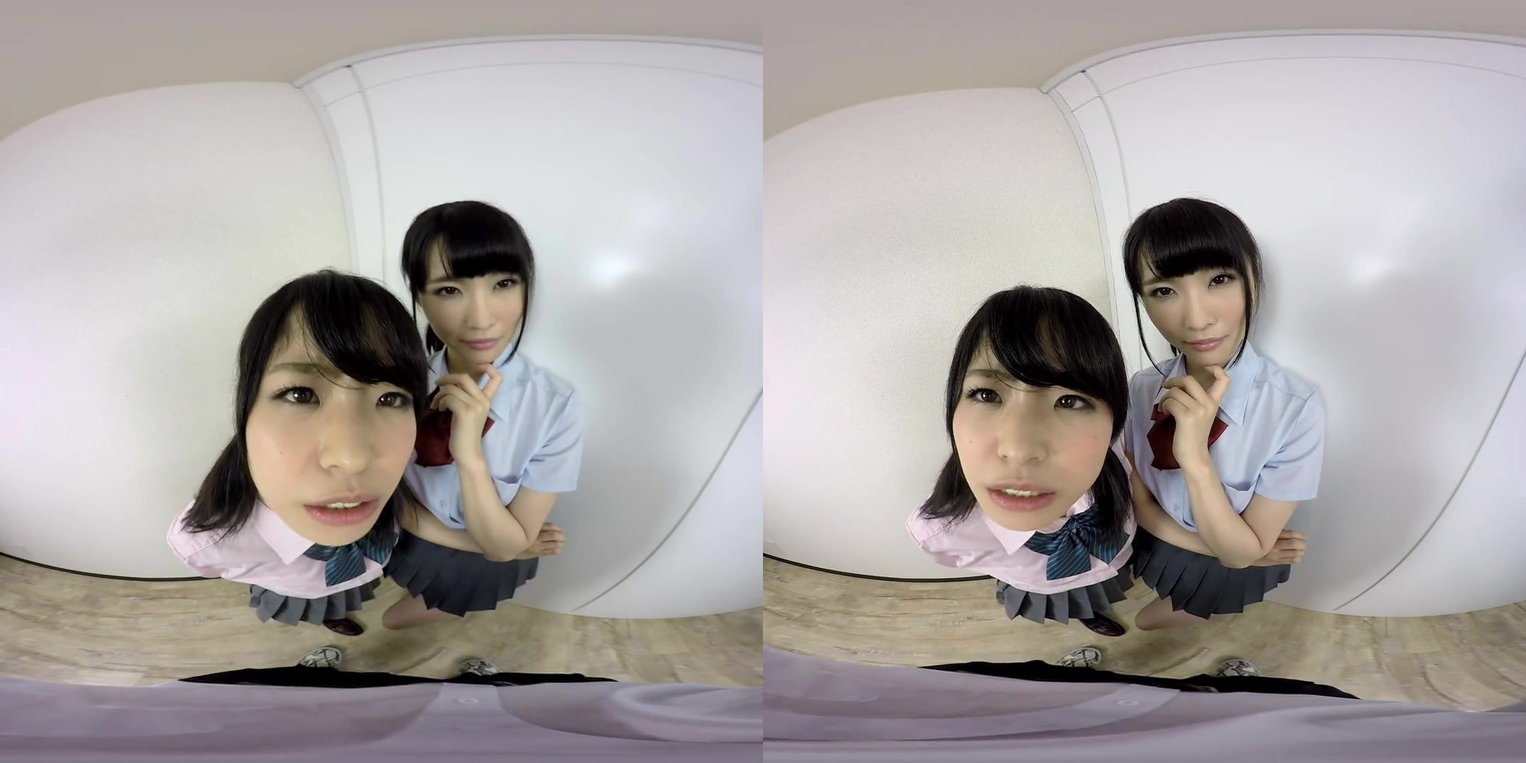 Misato Nonomiya & Mayu Kuyano in Misato Nonomiya, Mayu Koyano Big Butt Secret Threesome - MiluVR