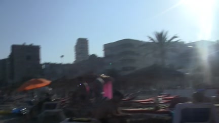 two fellas pick-up angels on the beach and fuck 'em