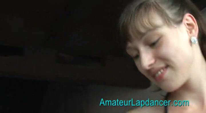 Cute student 18+ stripping naked and lapdancing for little money
