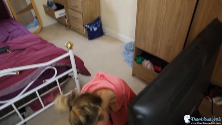 Louise in Tits On TV - DownblouseJerk
