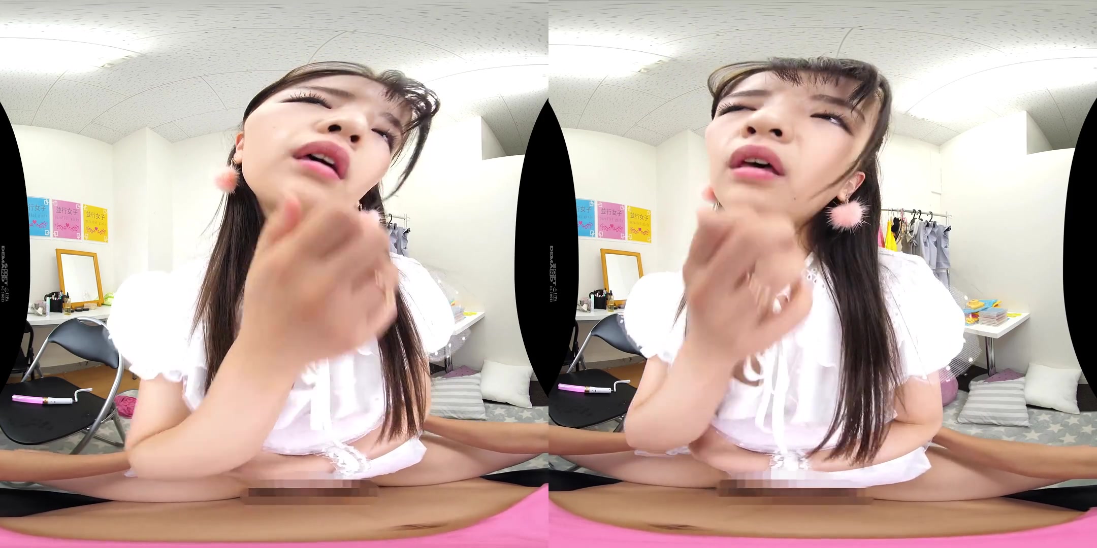 My Girlfriend is a Real Idol! - FFM Asian teen 18+ Threesome Petite