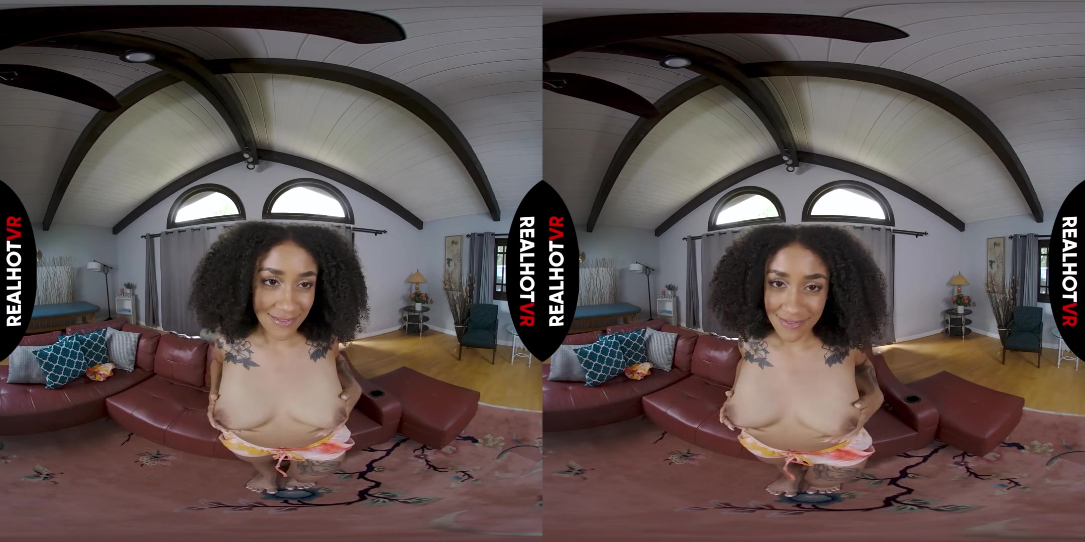 Wanna Fuck Me? I Need Your Dick Inside My Tight Wet Pussy; Big Natural Tits Ebony Babe