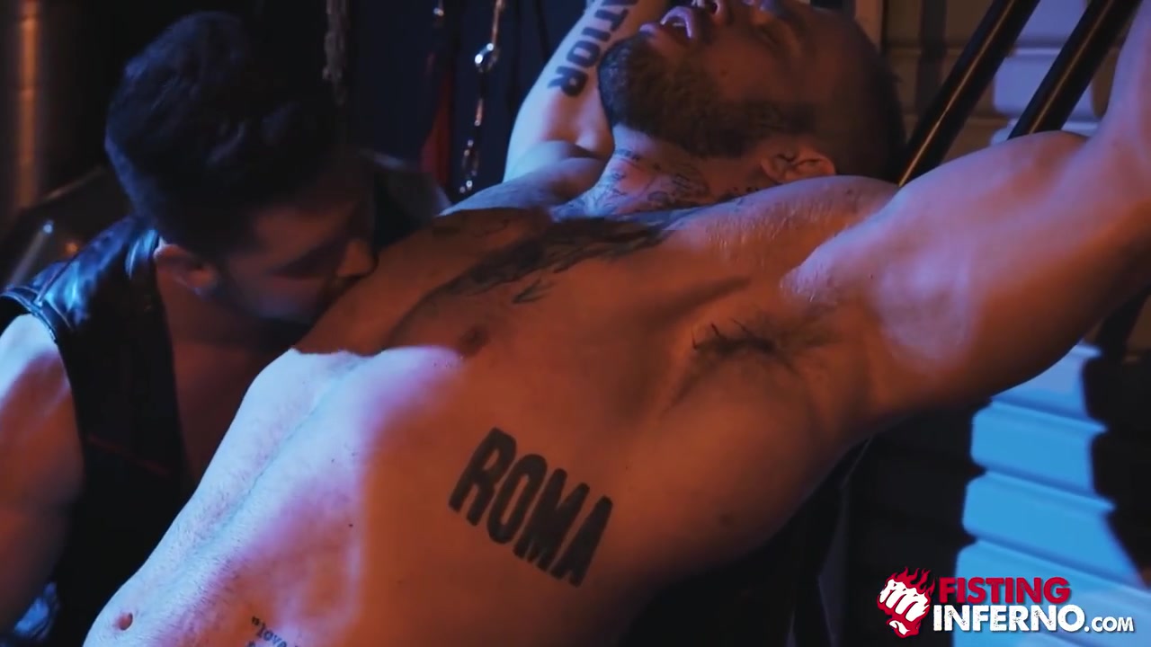 Stud Dominated By Leather Clad Hunk With Davin Strong And Devin Franco