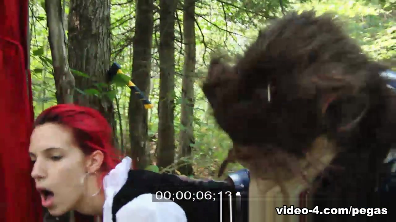 Brind Love & Dick Pickaxe in Lil Red Riding Hood Caugh and Fucked - PegasProductions