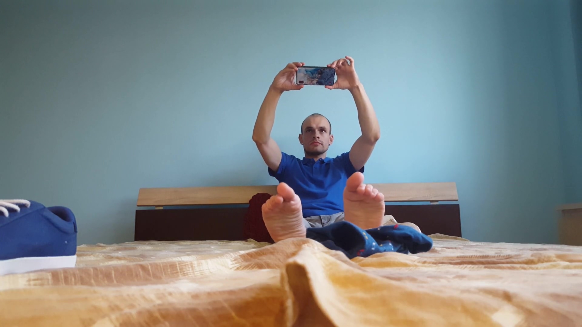 For Feet Lovers. Shoes Socks And Feet. Showing Bare Feet.quality 4k