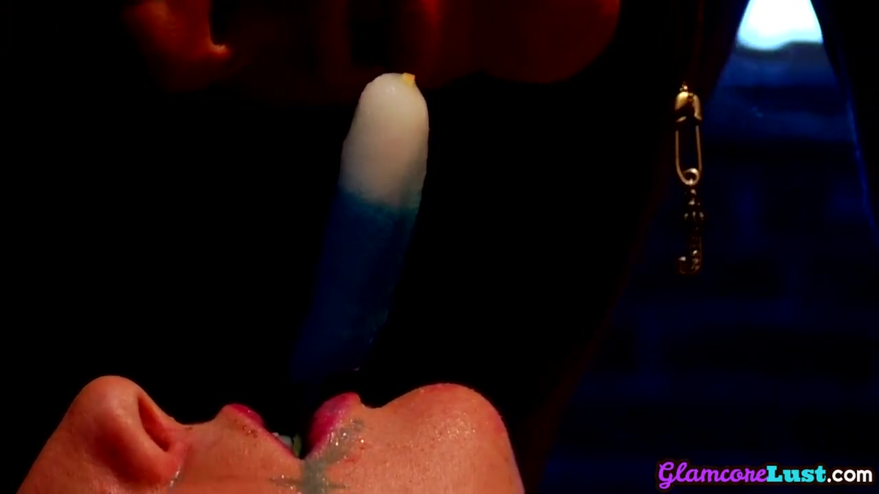 Busty Glamour Dykes Sharing Icecream Before Pussylickin