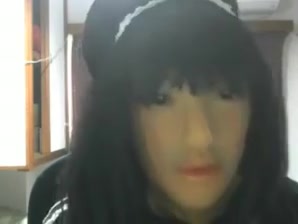 Female mask masturbation 7