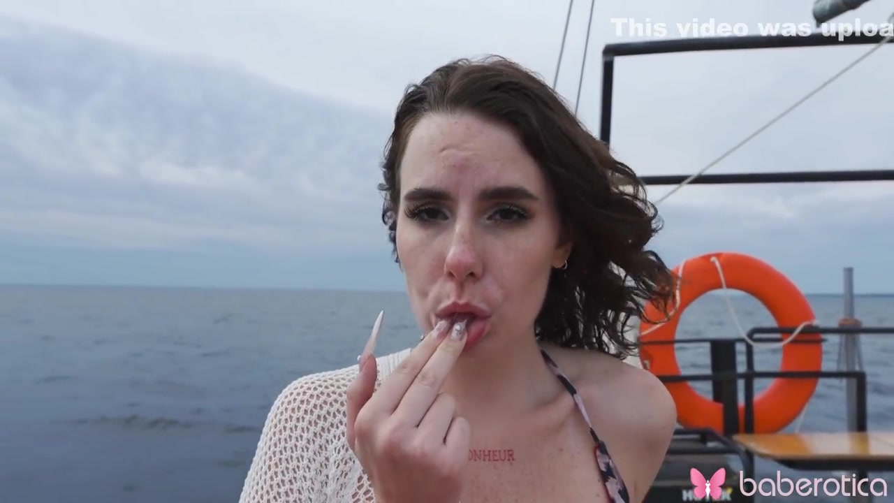 Solo Brunette Masturbate On The Boat In 4k With Darcy Dark