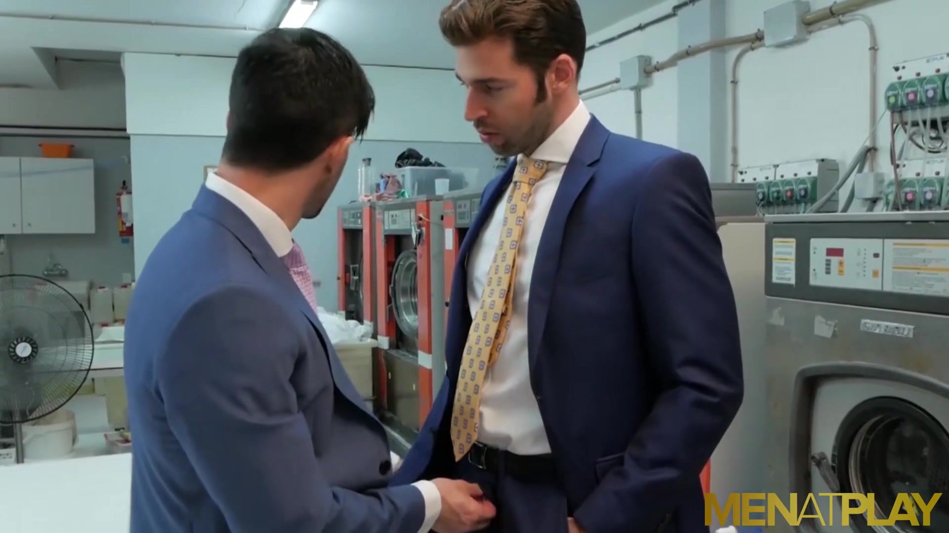 MENATPLAY Suited Andy Star And Dario Beck Anal Fuck Hardcore