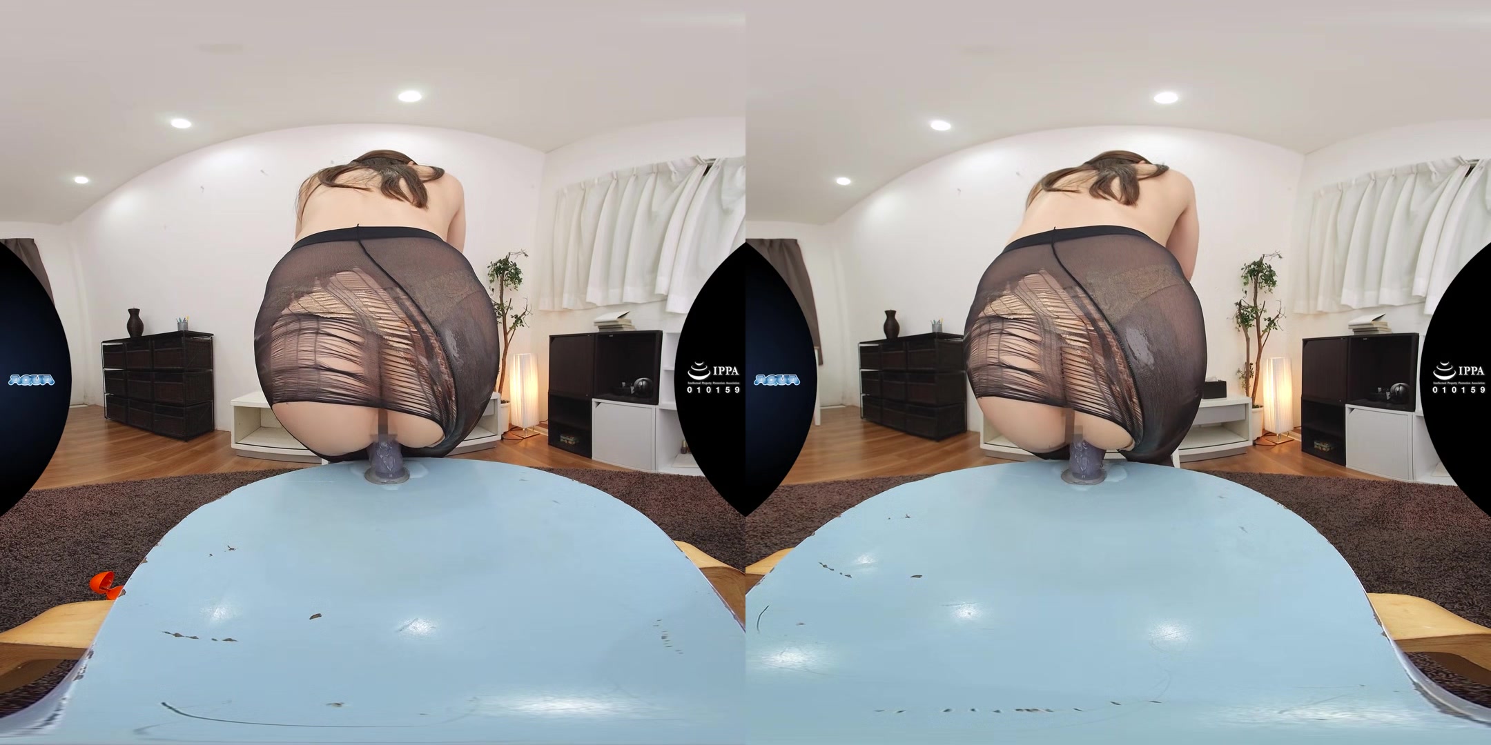 Big Butts In Pantyhose Masturbating With Dildos