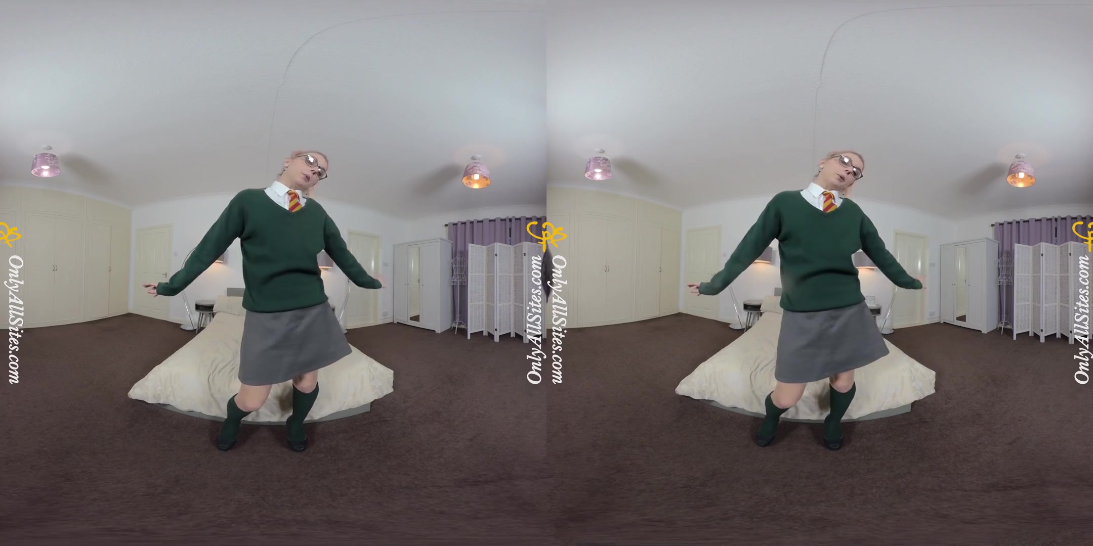 Chloe Toy - College; Cute Amateur Blonde Stripping