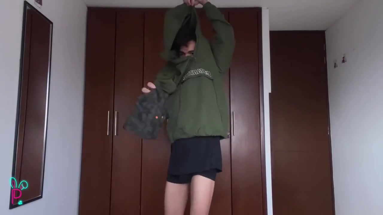 Hot Young Man Dances In His Room And Moves His Tight Ass