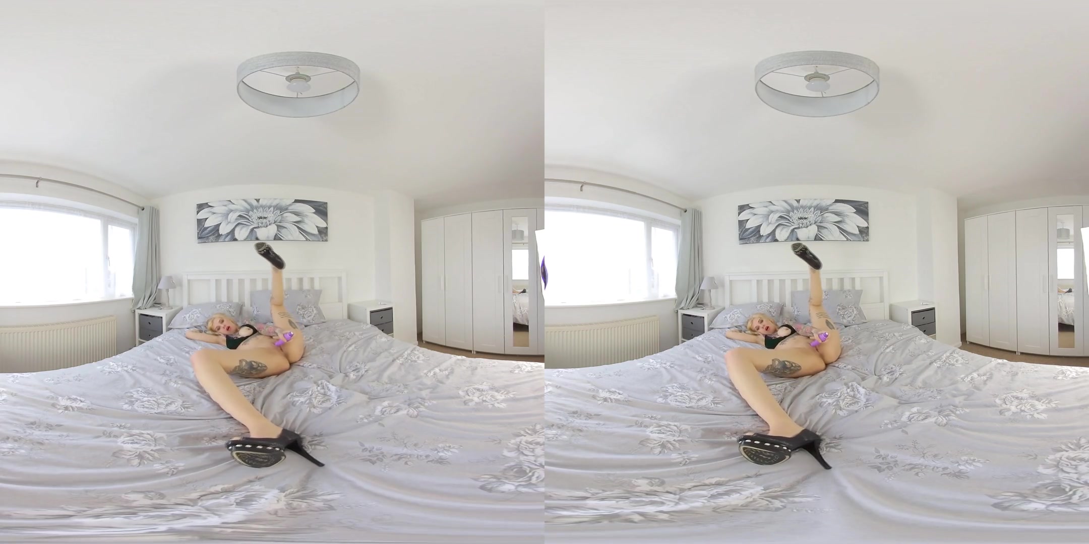 Tammy, Bedroom Antics - Tattoo Solo Model Toying