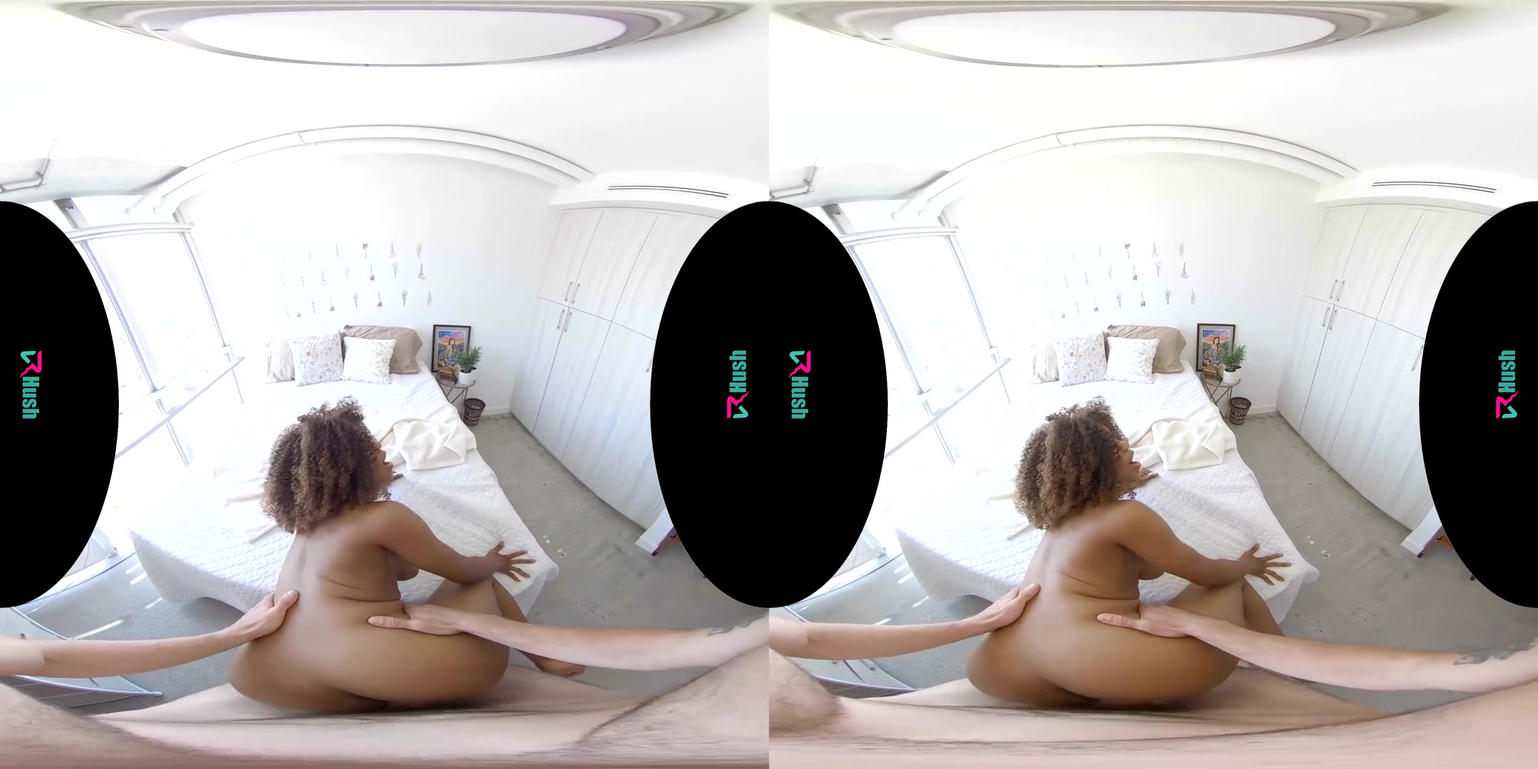 I'm Just Here To Grab My Stuff - Interracial Hardcore POV Sex with a Stunning Black Babe