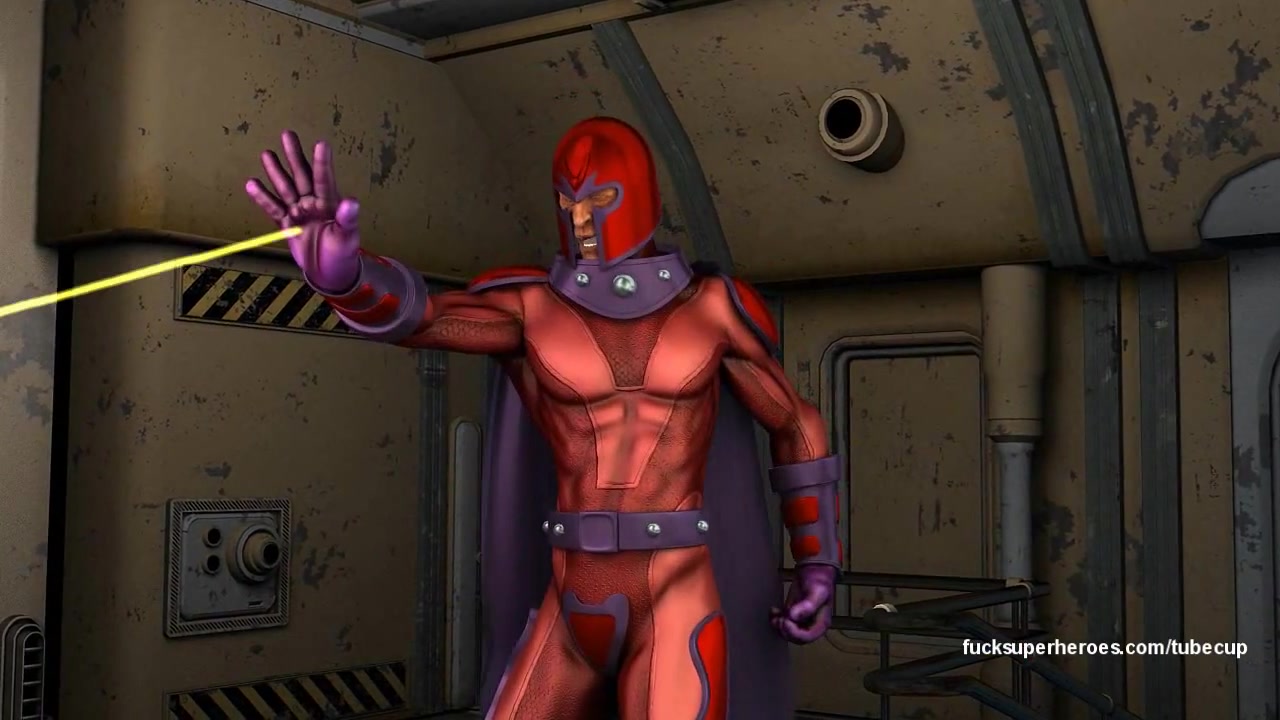 Magneto and the Big Busty Juicy Blonde