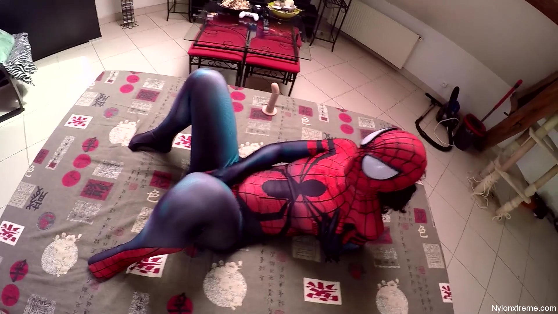 114 Missy Charme Nora Luxia Wonder Vs Spidergirl - Sex Movies Featuring Sexy Tights
