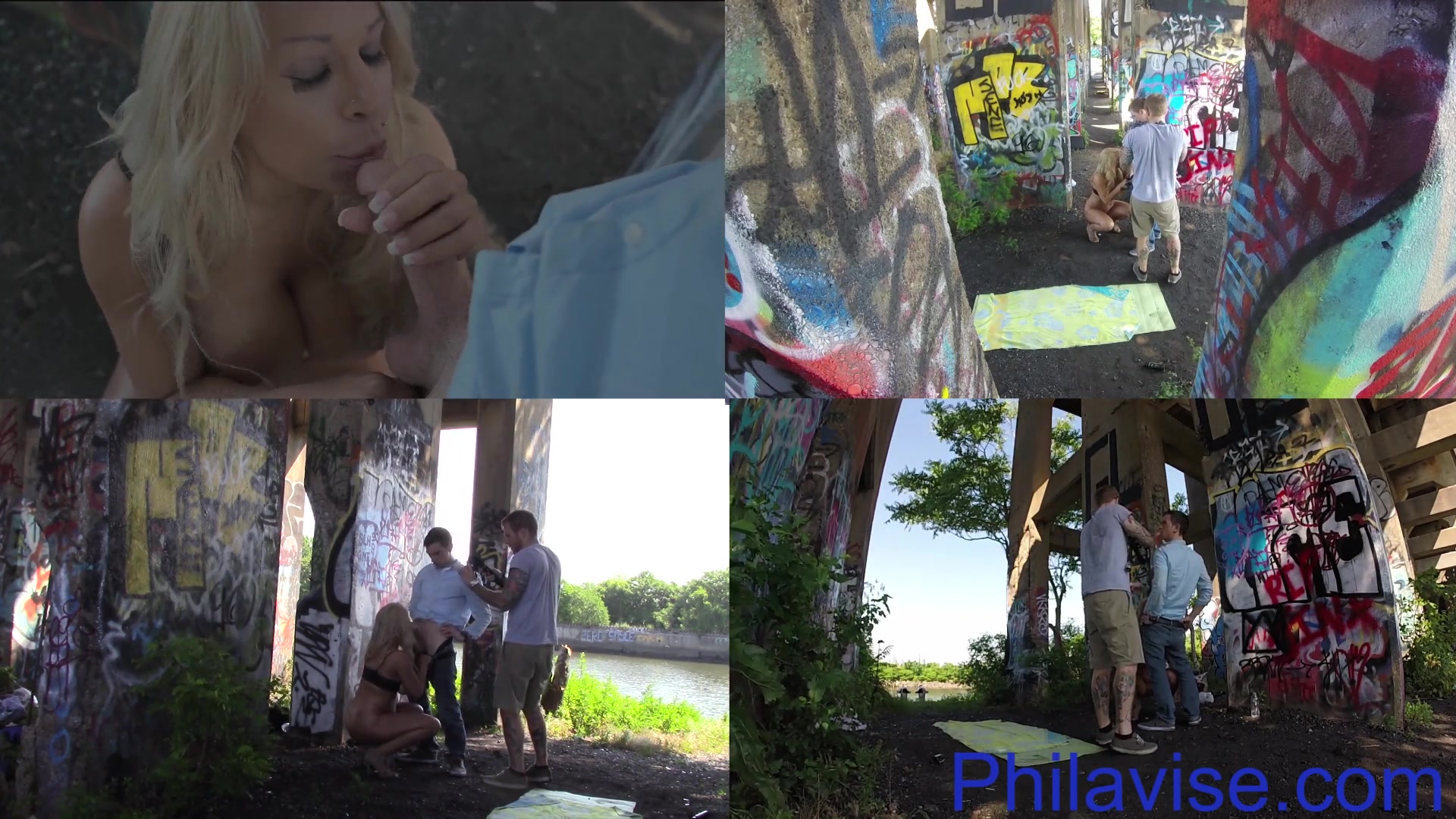 PHILAVISE- Banging milf Alyssa Lynn Outdoors