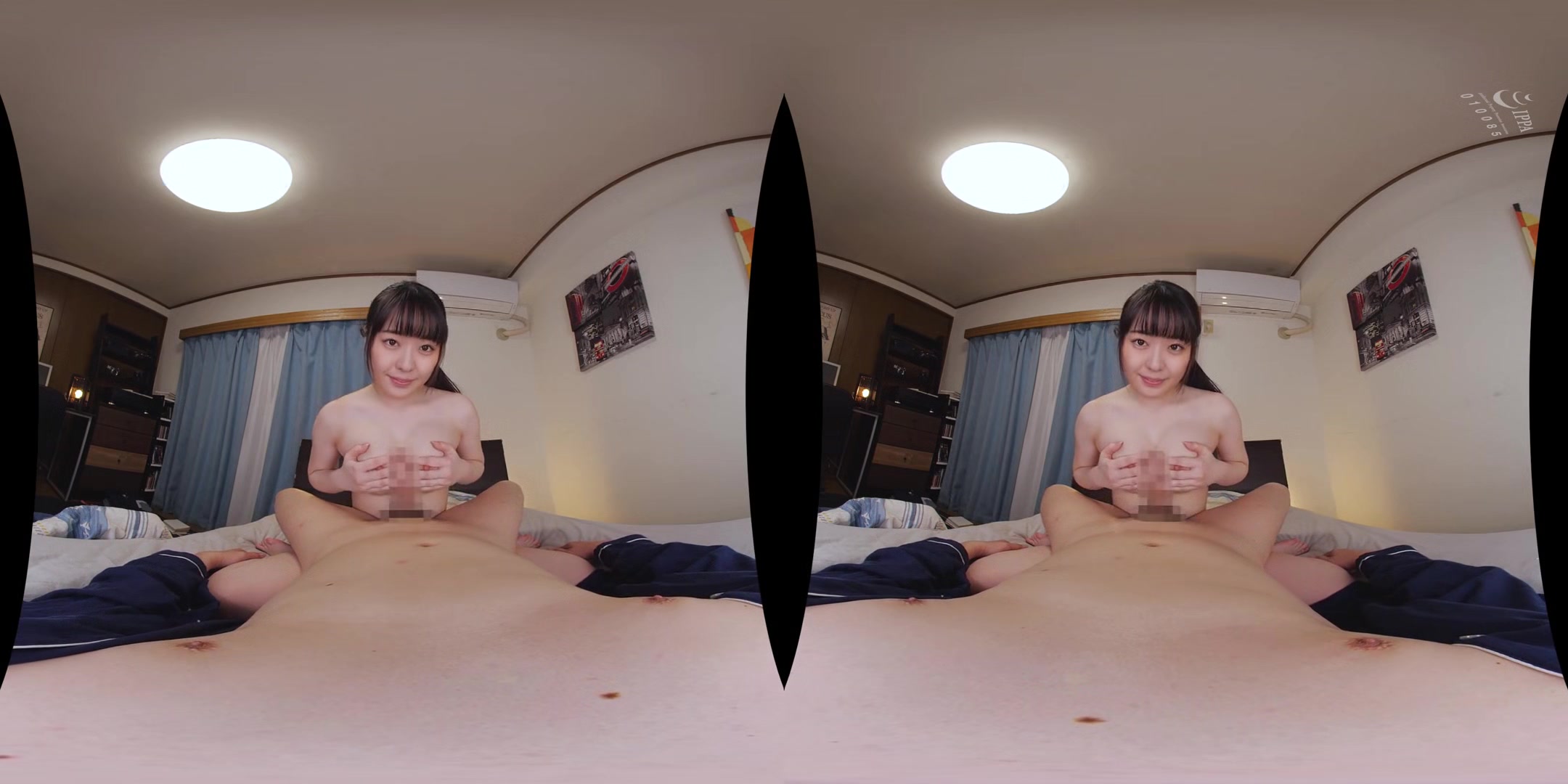 Stepsisters Show their Tits - Three Big Tit Japanese Babes Titfuck and POV Hardcore