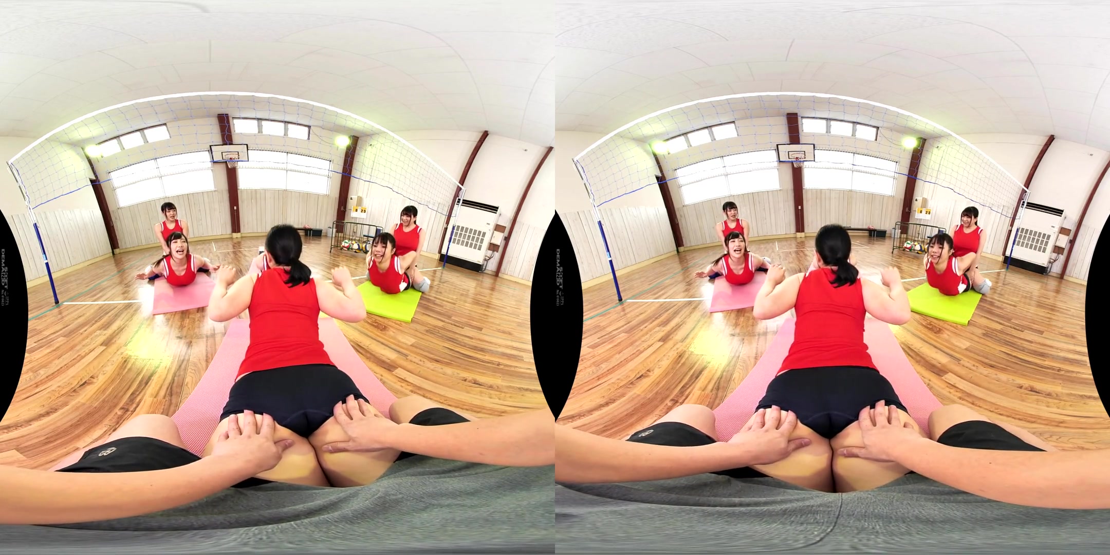 Stepmom' Volleyball Team VR 2 - Big Tits Asian MMMF Foursome