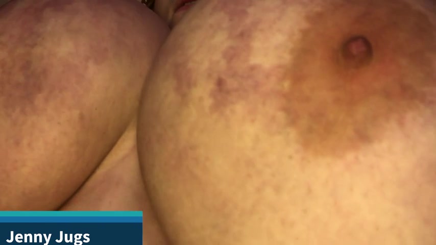 Cum covered Juggs - SecretHandful