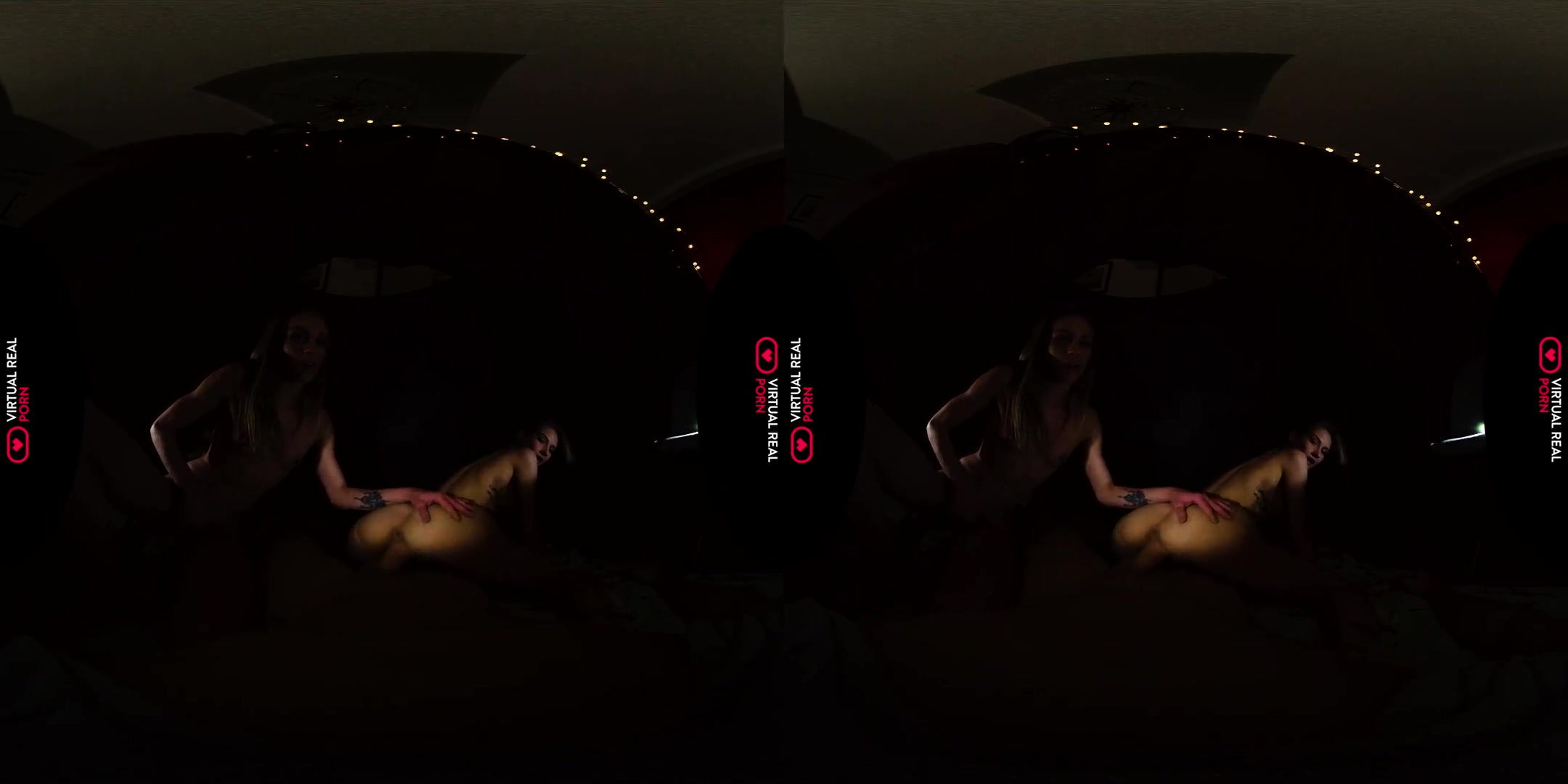 Stay Inside The House. II; Pornstar teen 18+ Threesome in the Dark