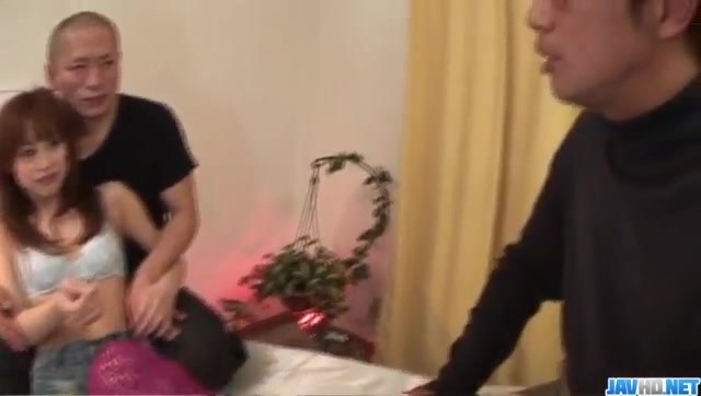Slim miina Yoshihara Feels Needy To Fuck In Threesome