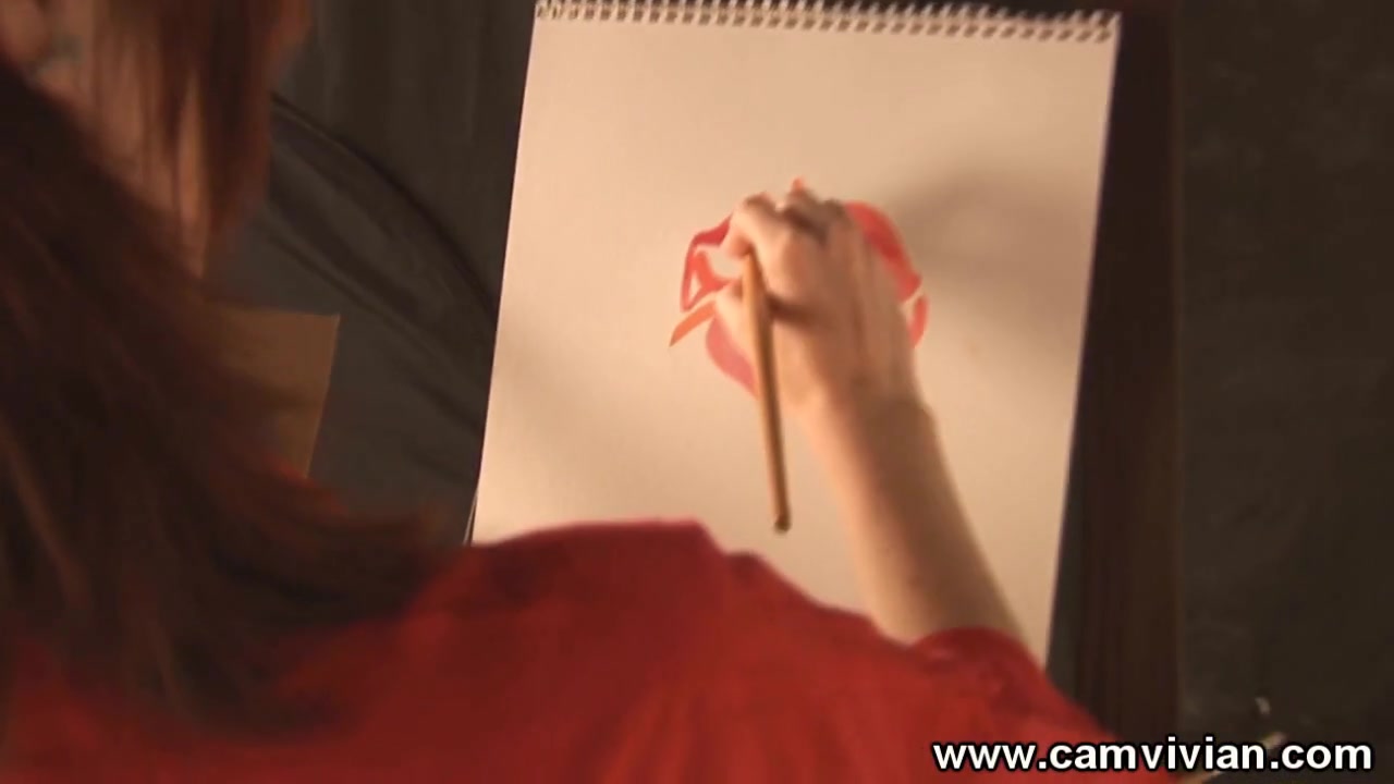 My artistic pursuit ends up with me being really horny