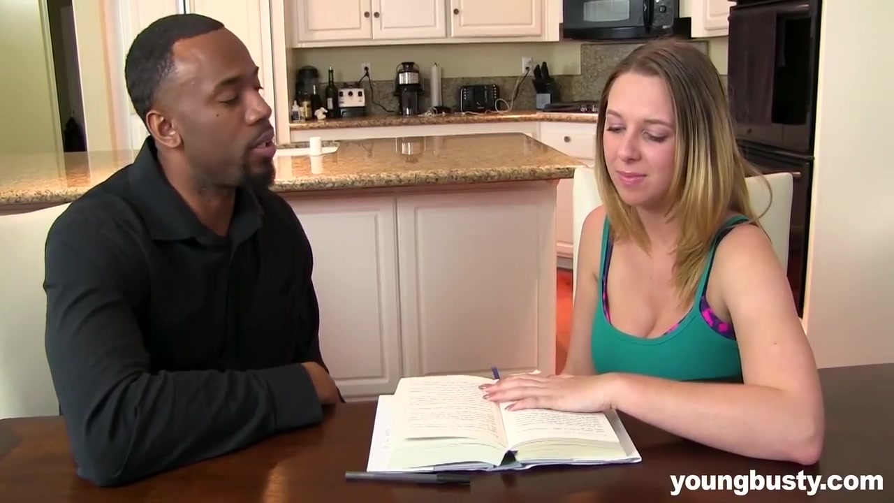 Gets Her Sprinkled With Bbc Jizz At - Young Busty, Pretty Face And Brooke Wylde