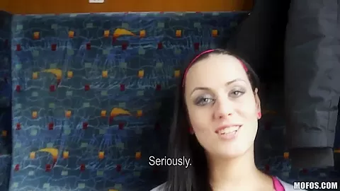 Mea Melone tells about herself and shows tits