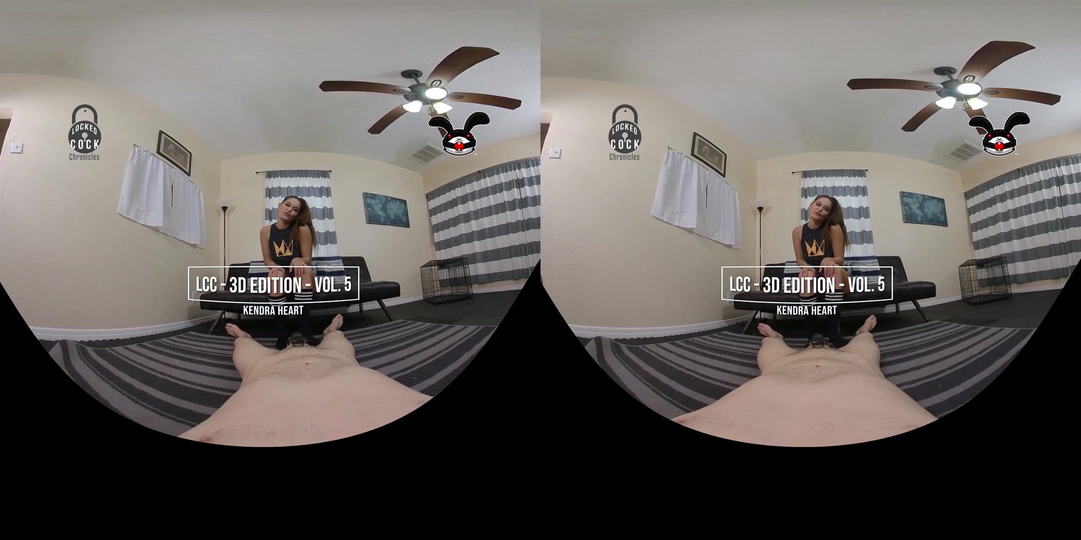 Locked Cock Chronicles - 180 - 3D - VR Edition - Volume 5 - Kendra Heart; Busty teen 18+ Chastity Torture