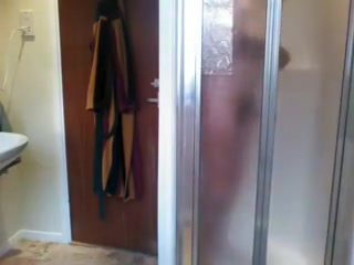 jerking in the shower