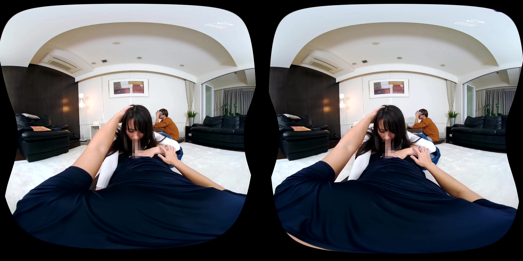 Kyoko Maki Step mom Has Secret Sex While Step son Watches VR 1 - SexLikeReal