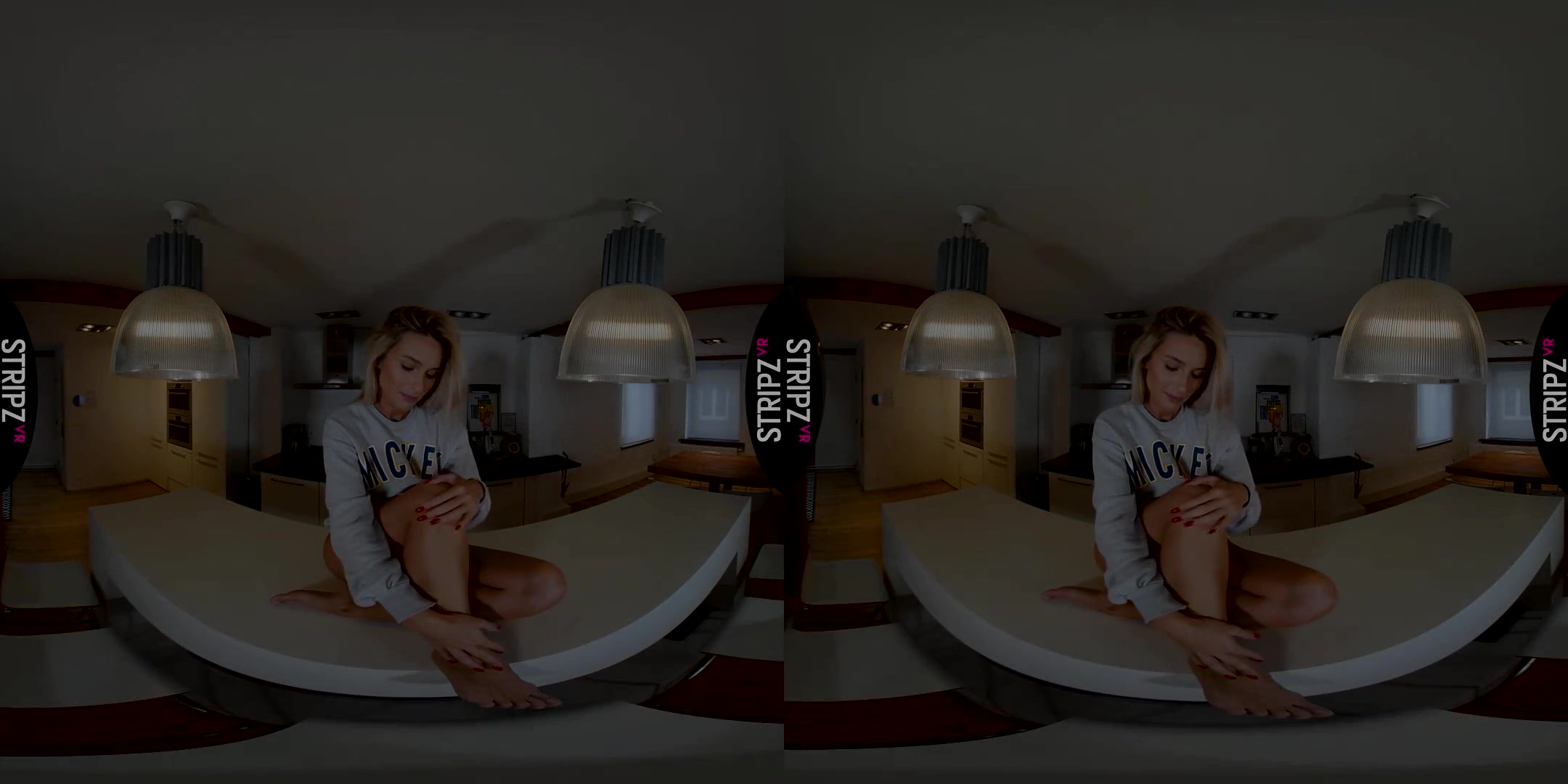 Tantalize - Fit Blonde Solo Model Striptease - SexLikeReal