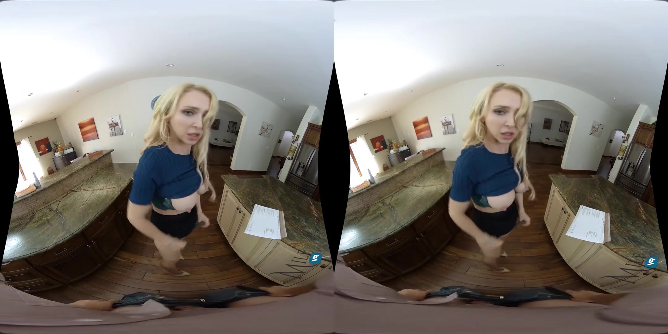 Circle of Wife - Big Tits MILF MFF Threesome with Alix Lynx and Reagan Foxx Pornstar POV VR