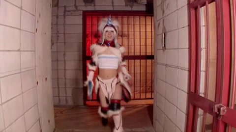 Cosplay Porn: Kyonyu Cosplay Bikini Armor 4